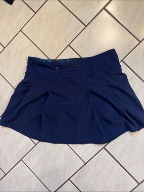 Lululemon Navy Tennis Skort